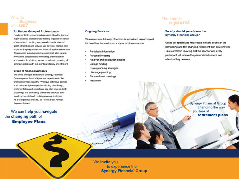 Voorbeeld van een creatieve folder 5