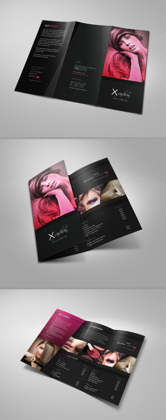 Voorbeeld van een creatieve folder 8