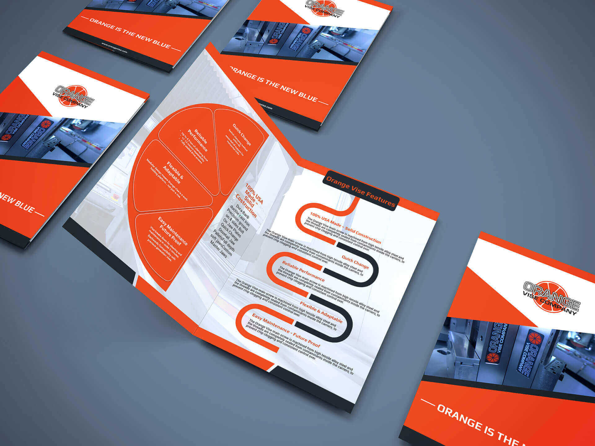 Voorbeeld van een creatieve folder 15