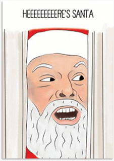 Voorbeeld van kerstkaart 1