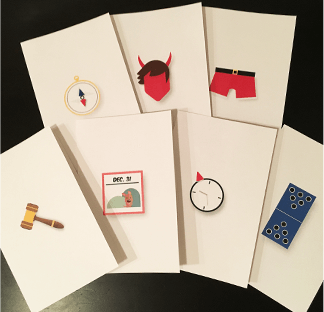 Voorbeeld van kerstkaart 11